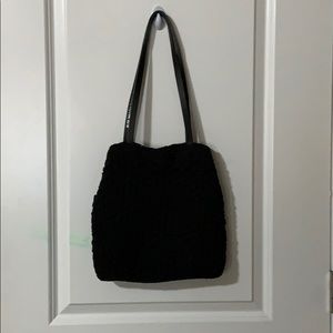 Liz Claiborne beautiful black shoulder / h…